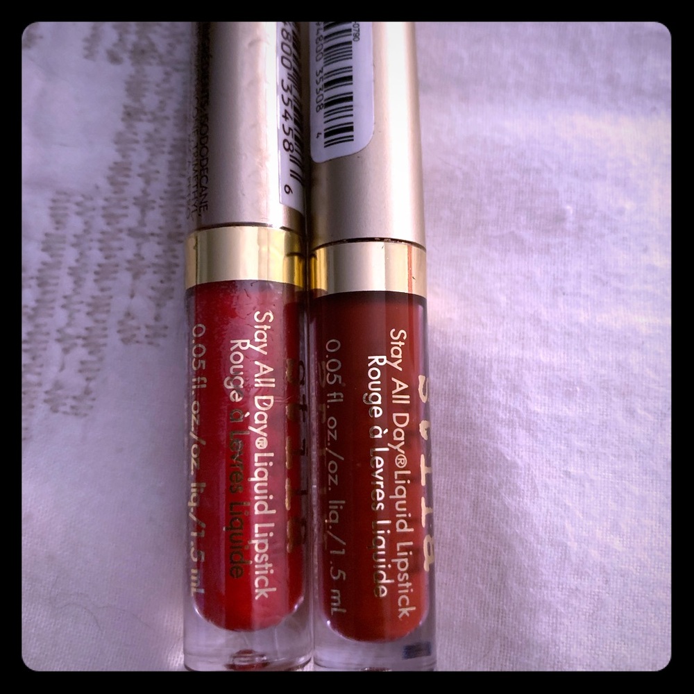 Stila Stay all day lip stains trial sizes